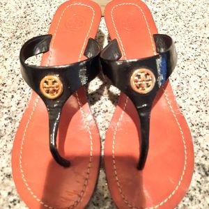 Tory Burch, sz 6.5, black sandals